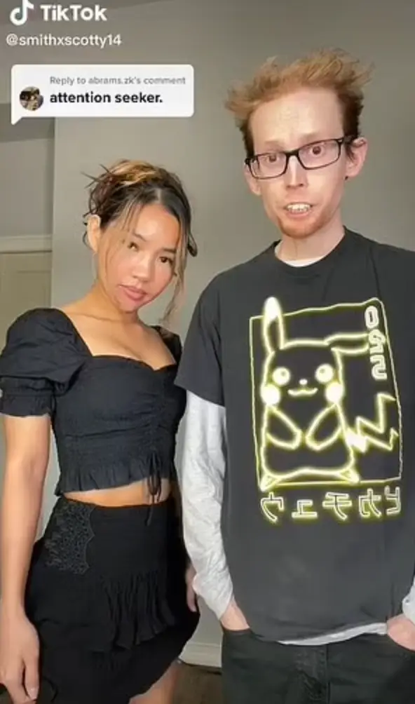 The couple have been trolled online.