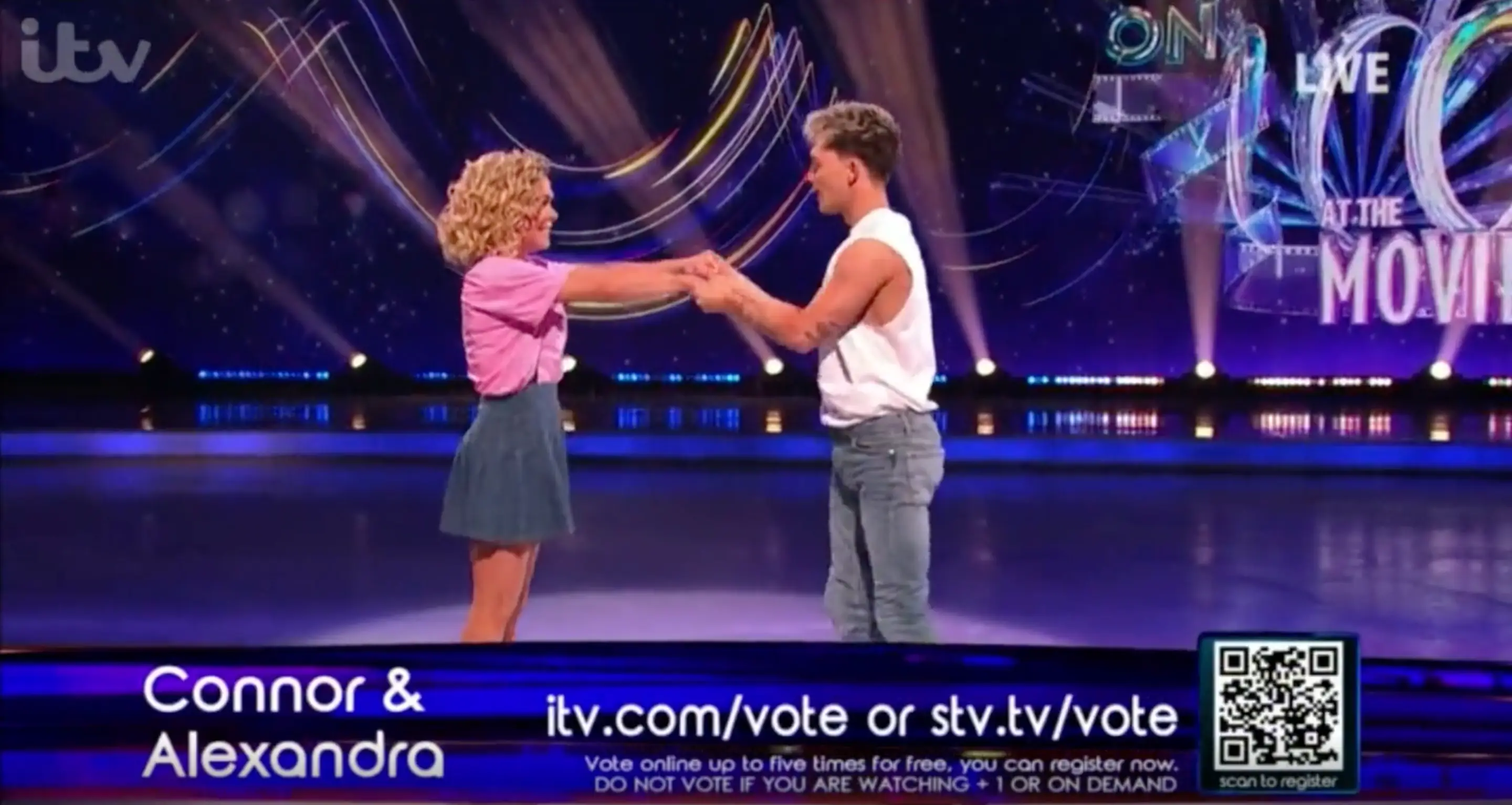 The audience member screamed at the end of the performance (