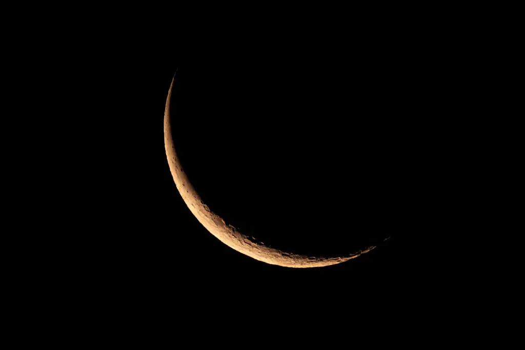 The new moon means new beginnings (Getty)