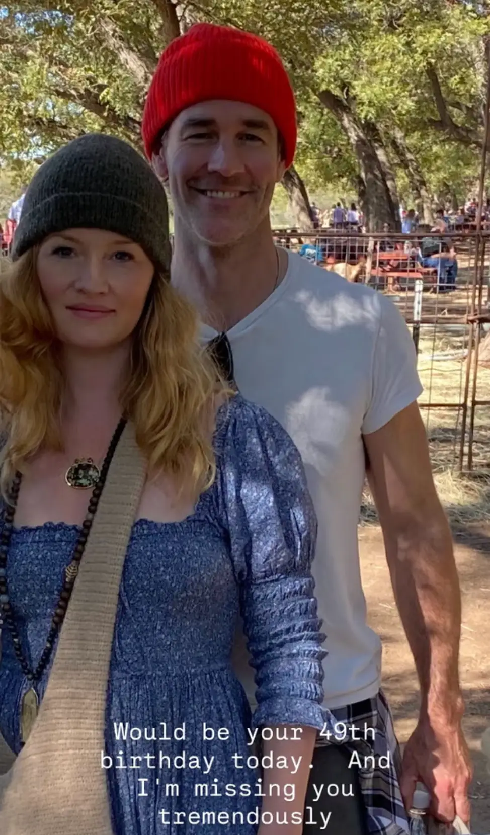 The family are paying tribute to the late actor on what would have been his 49th birthday (Instagram/@vanderkimberly)