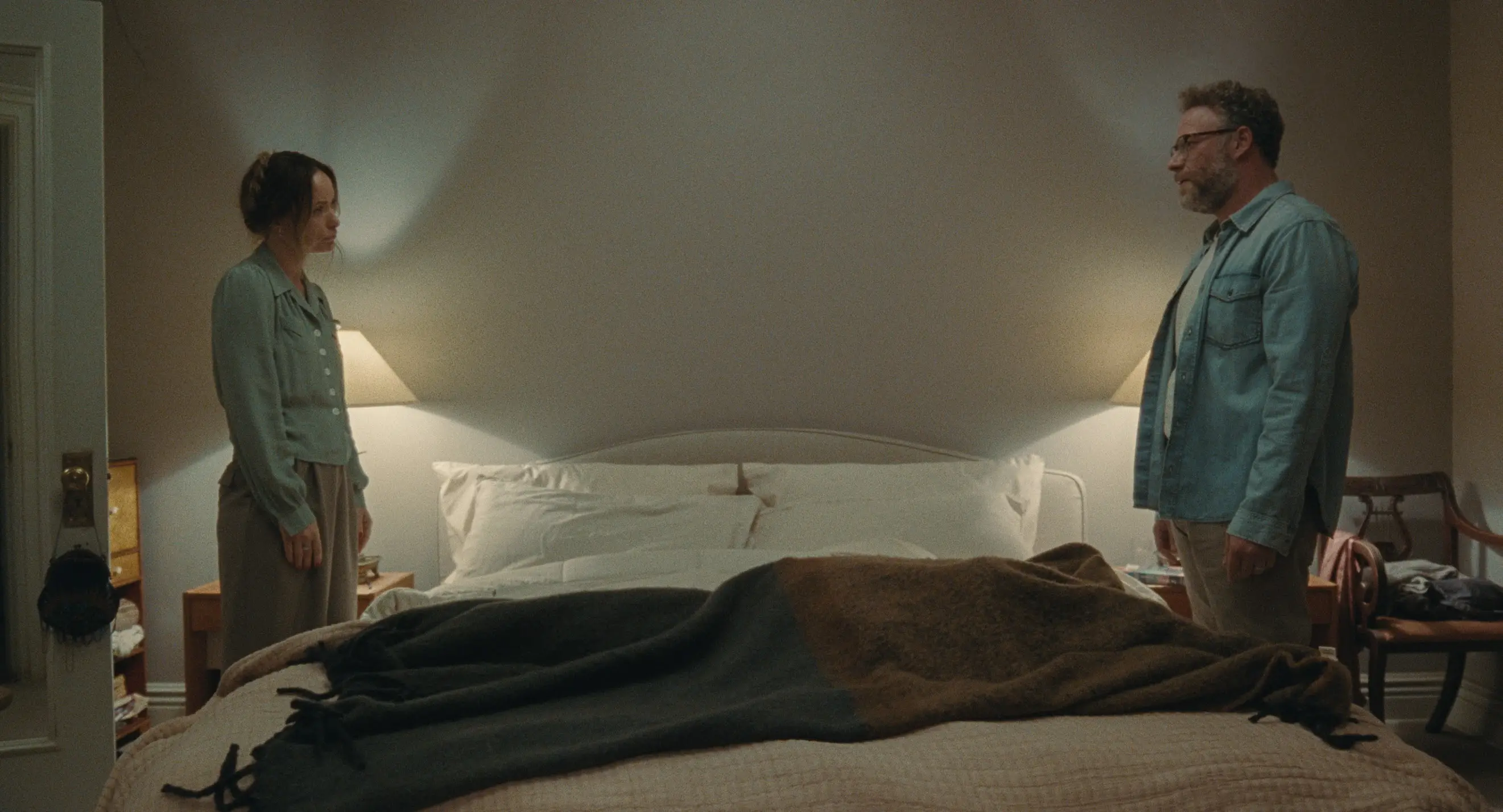 Joe and Angela are forced to confront the conversations they've spent years avoiding (A24)