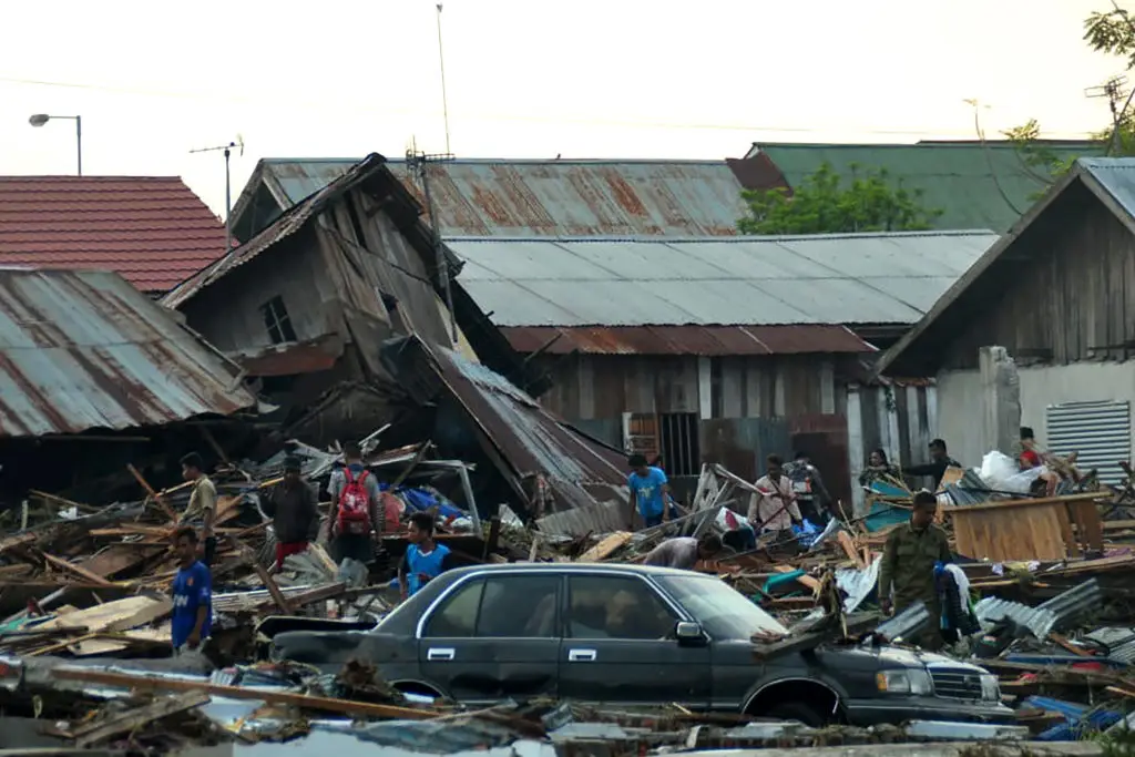 The Sulawesi devastated Indonesia in 2018 (MUHAMMAD RIFKI/AFP via Getty Images)