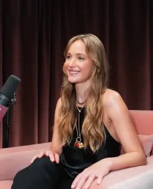 Lawrence took part in the interview with Cooper (Call Her Daddy)