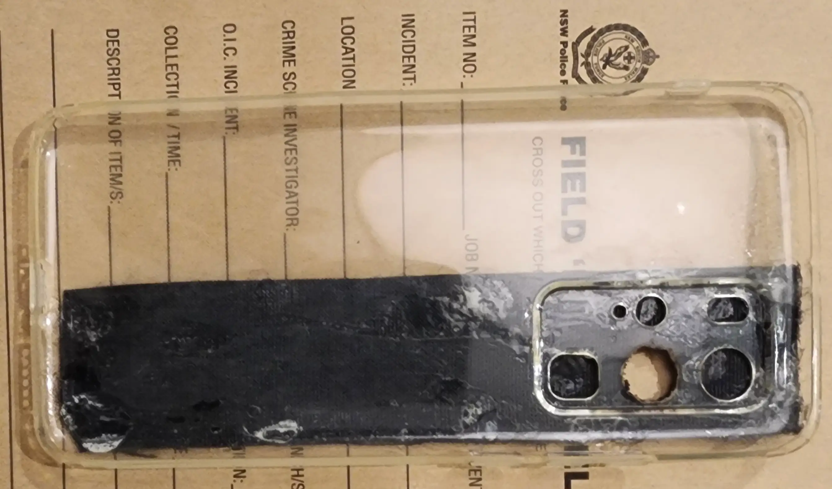 Spying devices were also found on their mobile phones (NSW Police)