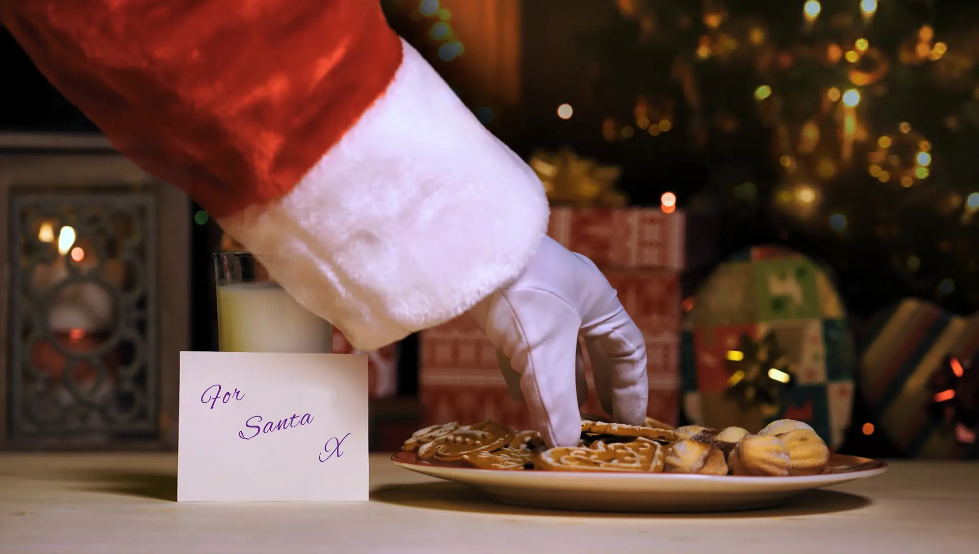 Kids across the globe are hoping to catch sight of Santa.