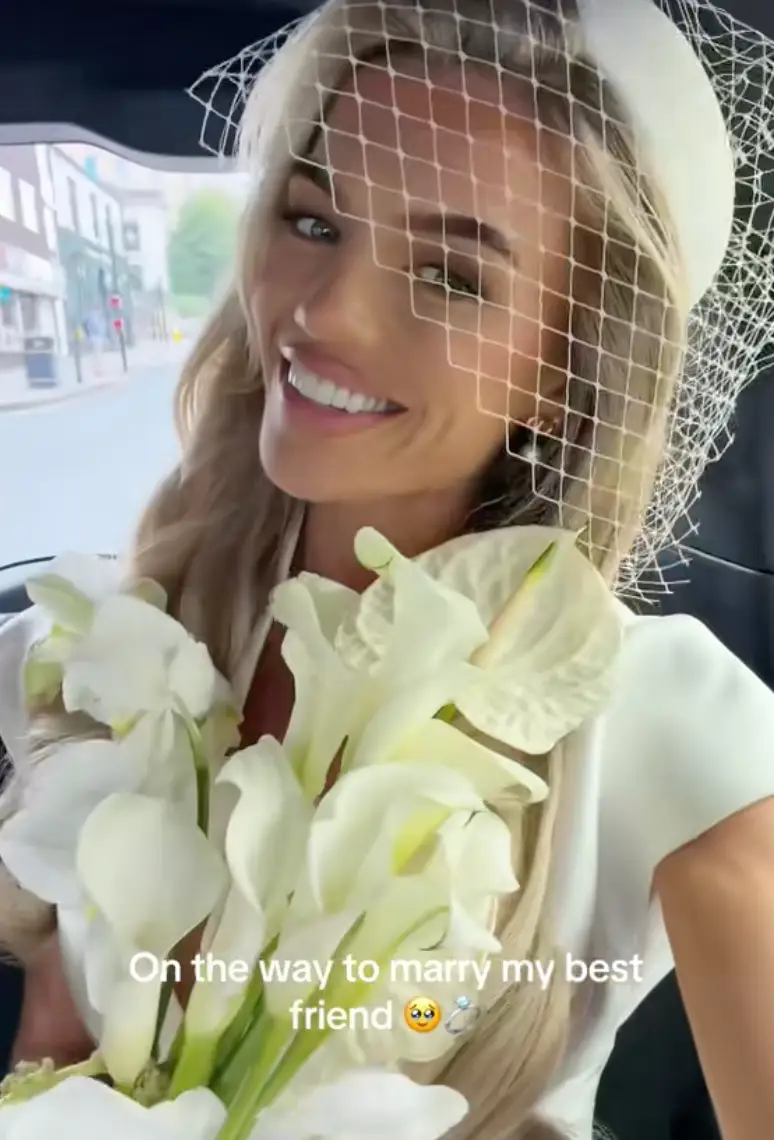 Love Island: All Stars winners Molly Smith and Tom Clare have just celebrated their wedding (TikTok/@mollysmith19)