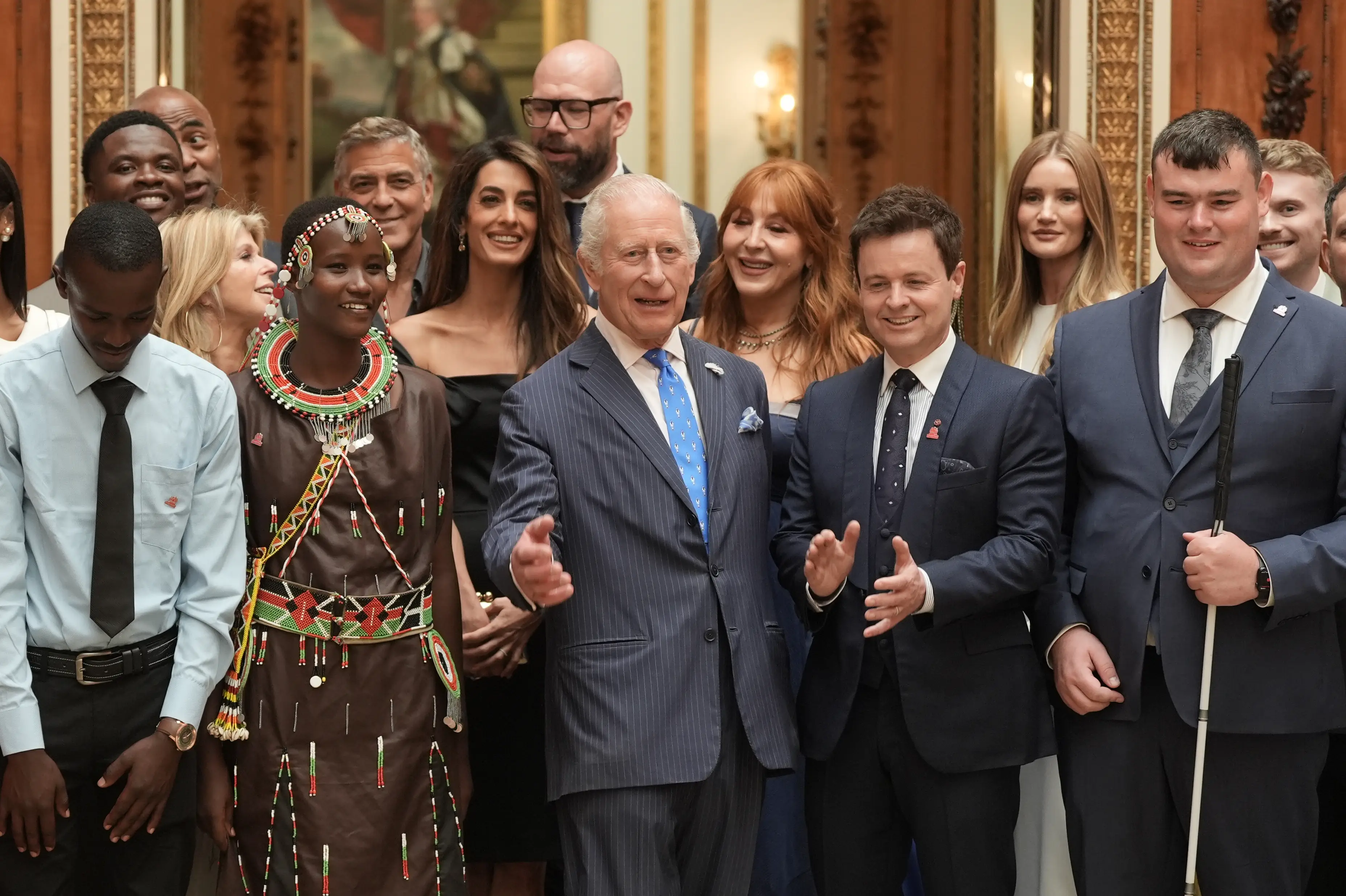 The King hosted a number of huge-name stars (Stefan Rousseau-WPA Pool/Getty Images)