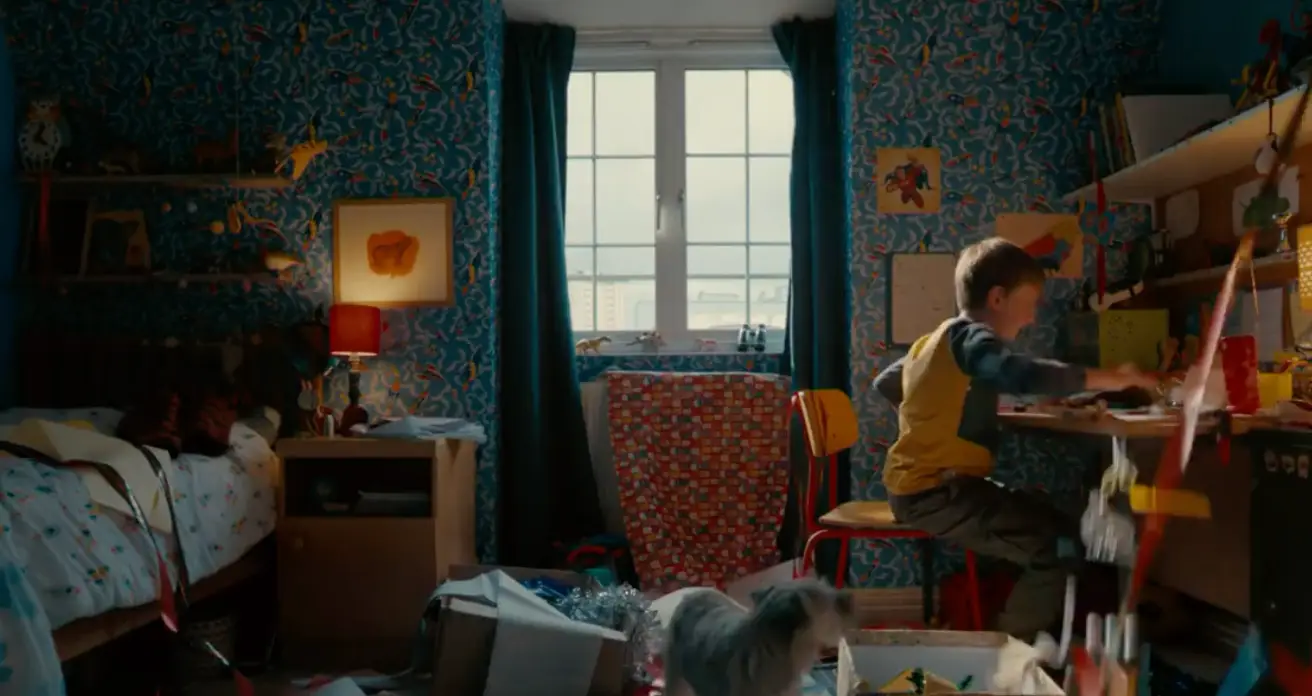 But he soon realises the meaning of Christmas.