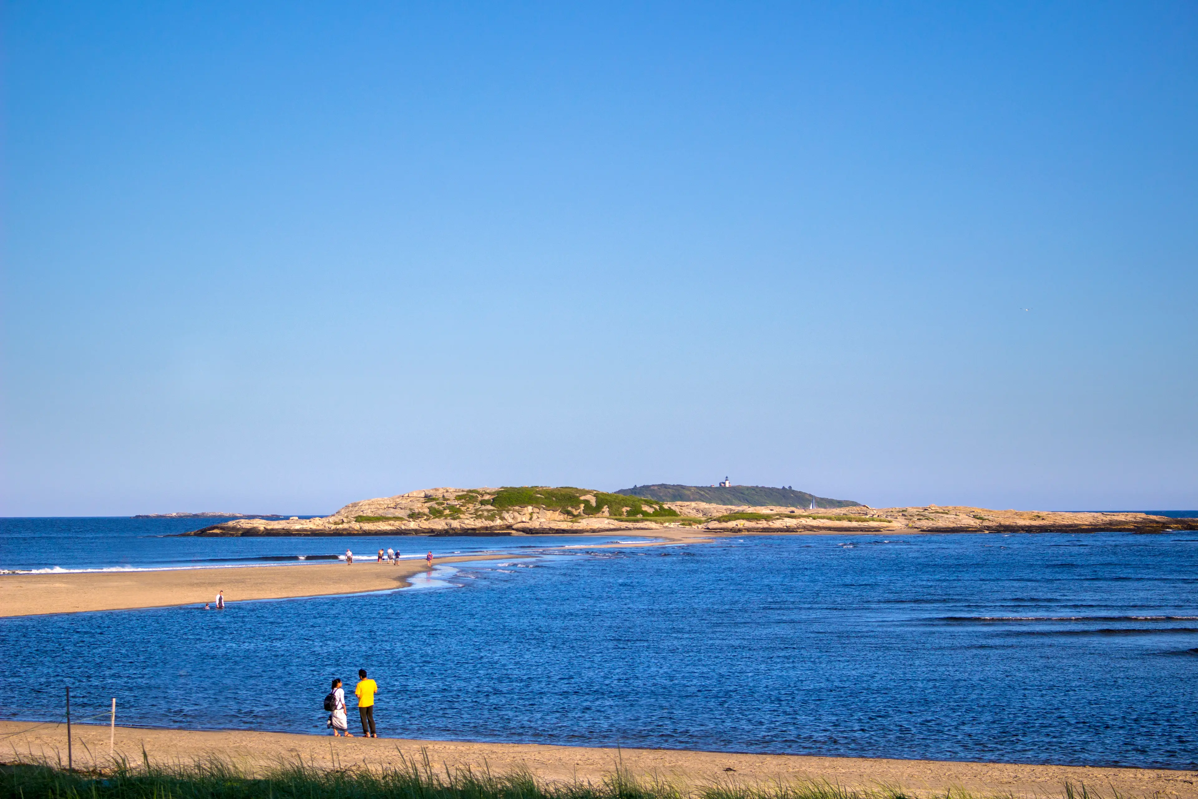 Popham Beach State Park in Phippsburg, Maine. (Getty Images/Patrick Donovan)