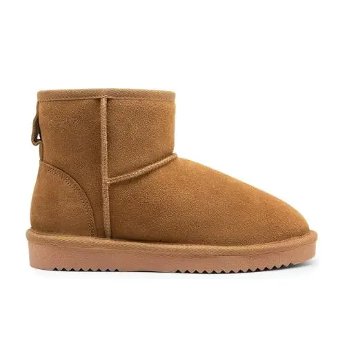Amazon DREAM PAIRS Women's Genuine Suede Winter Snow Boots