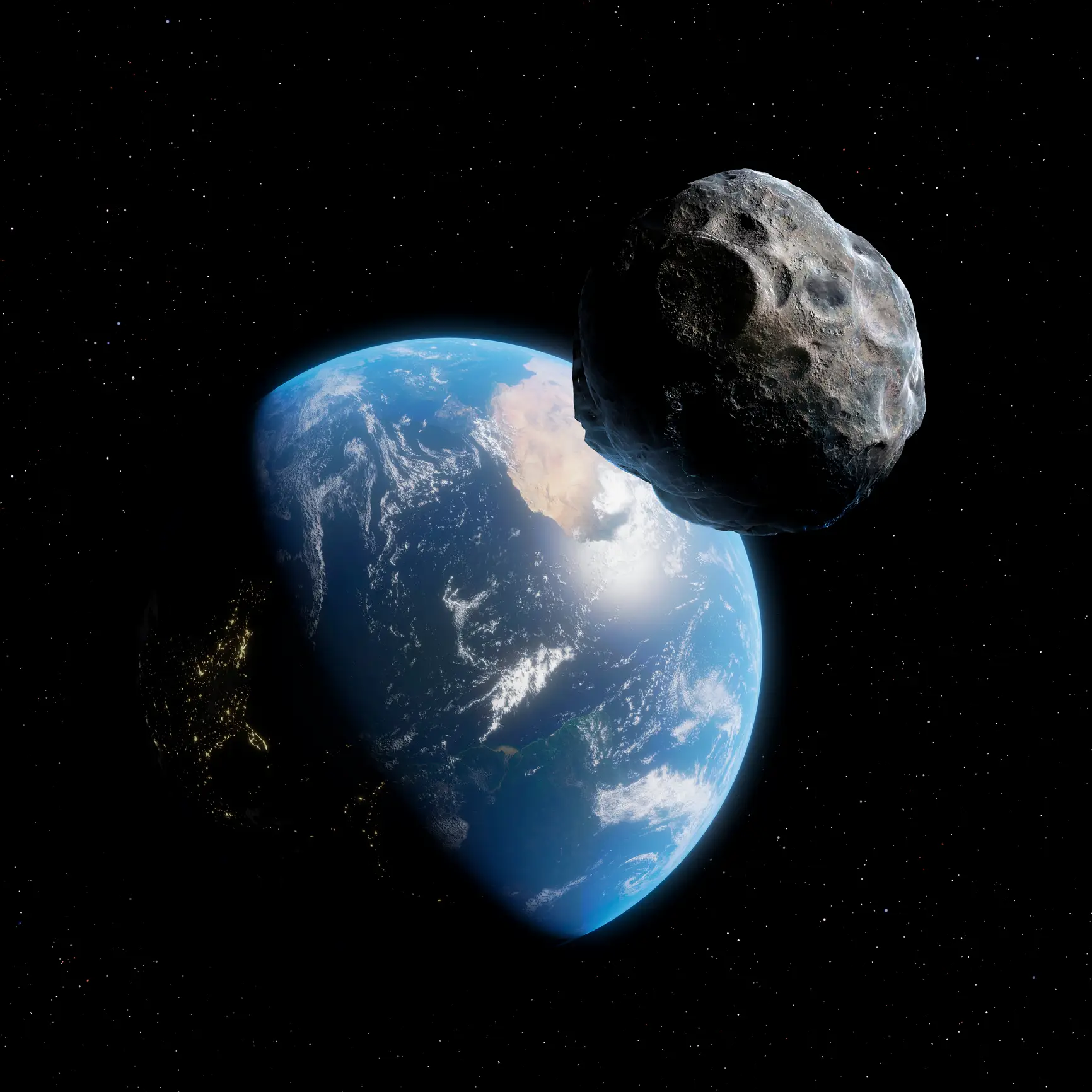 There were fears the asteroid could hit Earth (Getty Stock Photo)