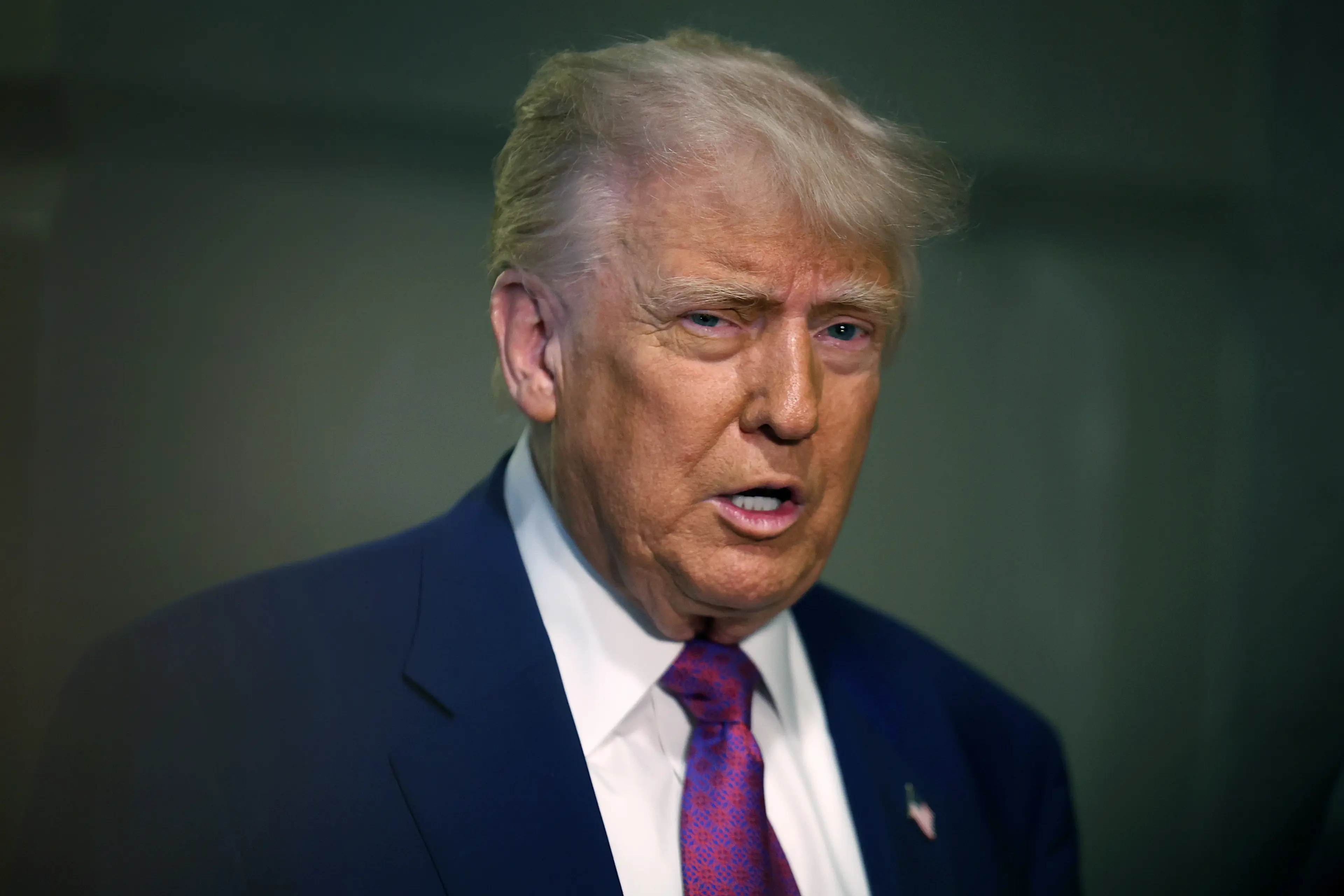 Donald Trump has worryingly said he's 'taken freedom of speech away' (Tasos Katopodis/Getty Images)