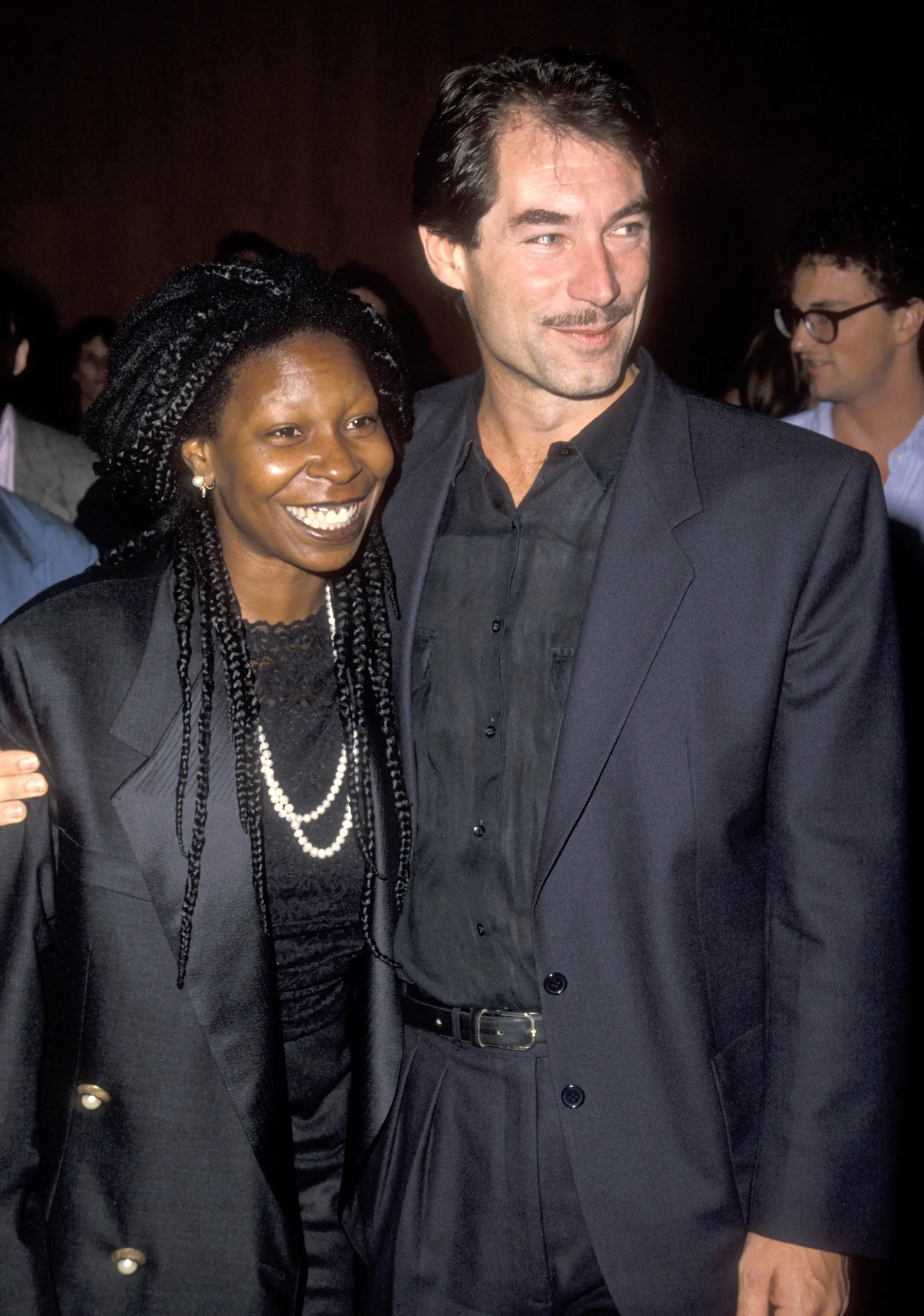 Whoopi previously dated British actor Timothy Dalton.