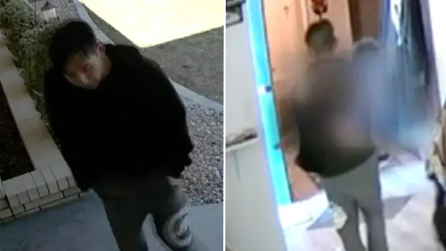 Horrifying moment man tries to kidnap 4-year-old girl inside own home