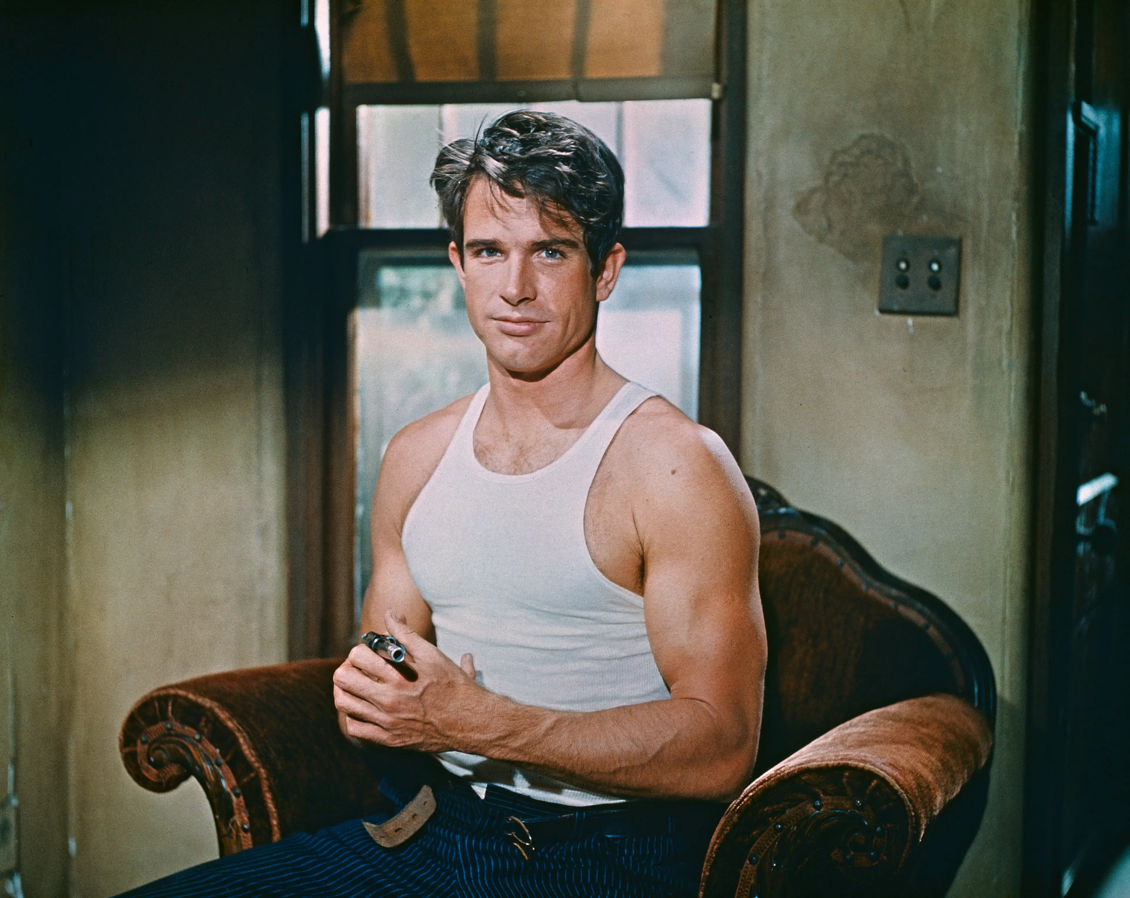 The Netflix star's father is Warren Beatty (Henry Gris/FPG/Getty Images)