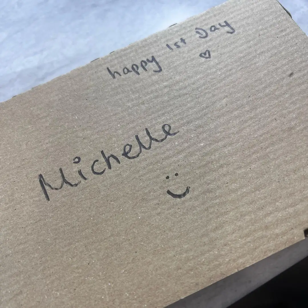 "Finally the secret's out!!"