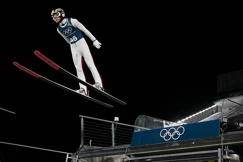 The Olympian's shoes were four millimetres too big (JAVIER SORIANO/Getty Images)