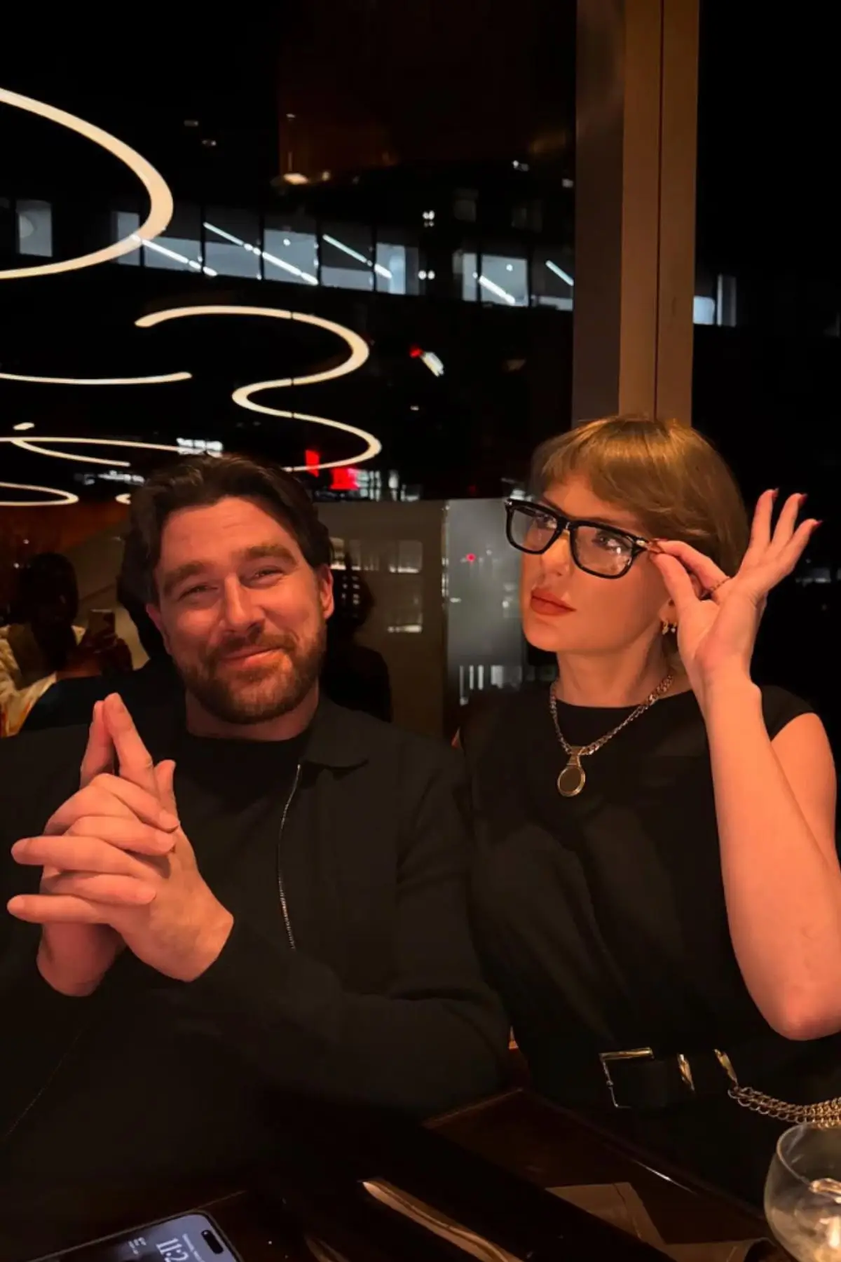 Kayla claimed Taylor Swift was 'very talented' eradicating any rumours of 'bad blood' between the two women (Instagram/@killatrav)