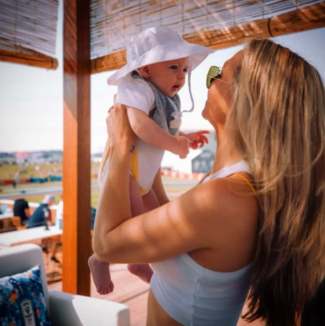 Chloe described her daughter as her 'little love'.