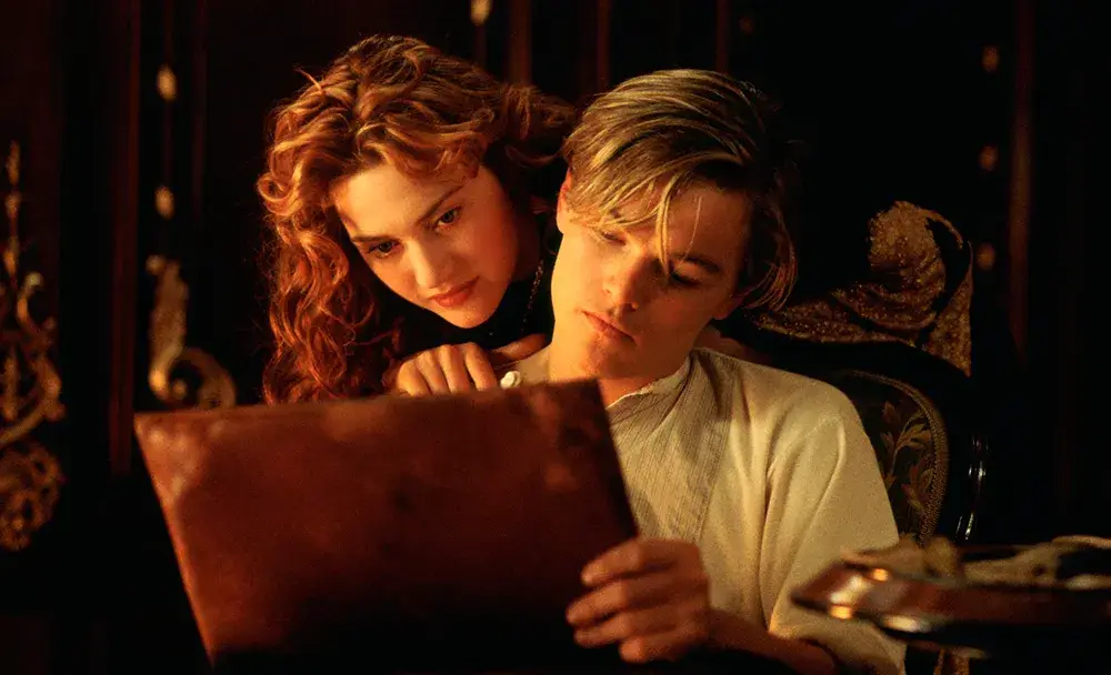 Winslet and DiCaprio starred in the 1997 film (Paramount Pictures)