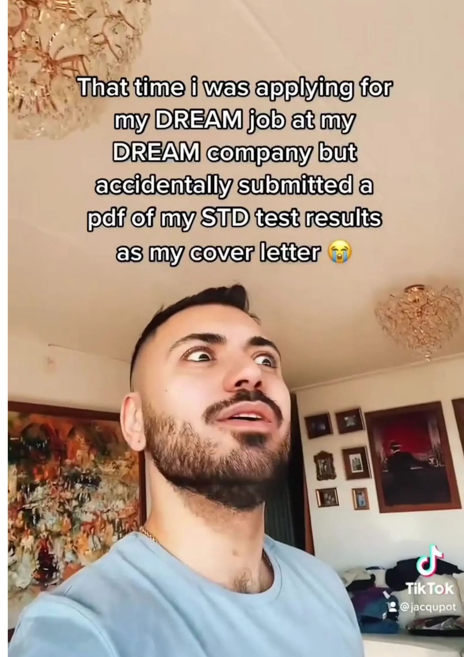 Jaques' story has racked up more than 1.1m views and 101,200 likes.(