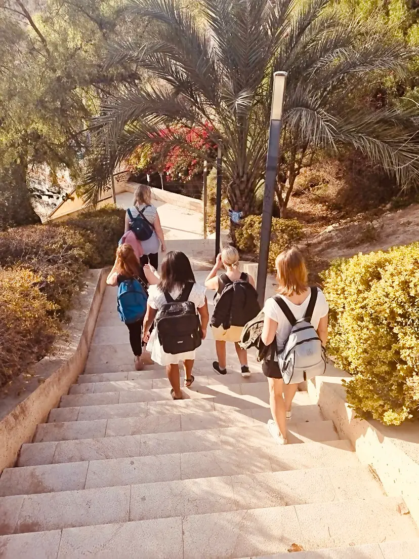 Natalie embarked on the adventure with a group she met on the Extreme Day Trip UK Facebook group.