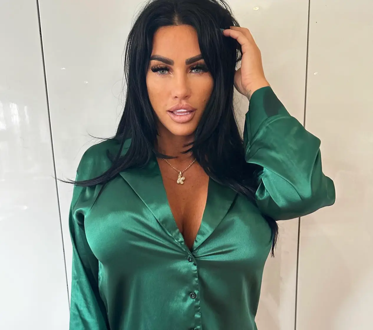 Katie shocked her fans.