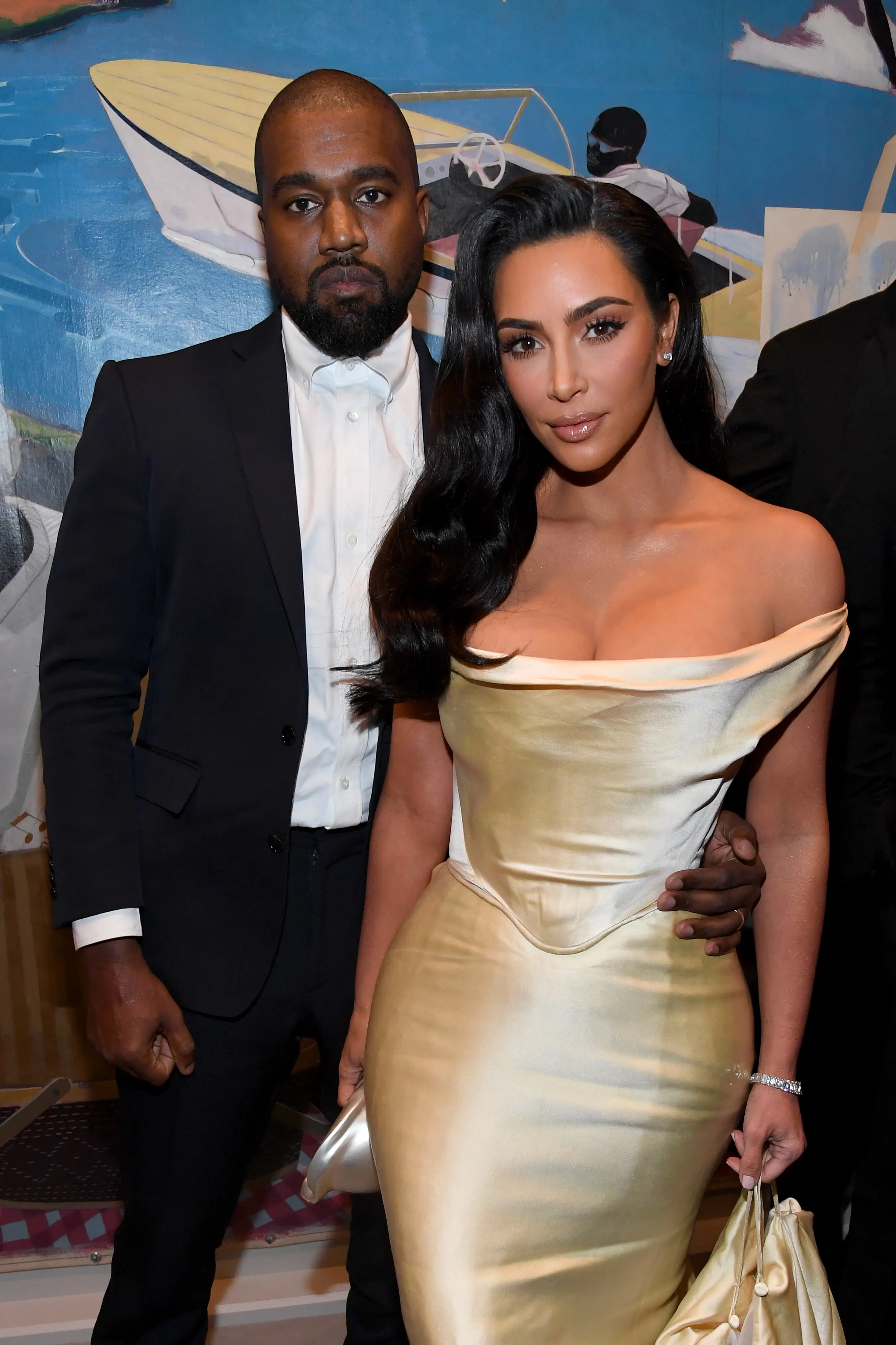 The scene involving West was reportedly cut from the show (Kevin Mazur/Getty Images for Sean Combs)