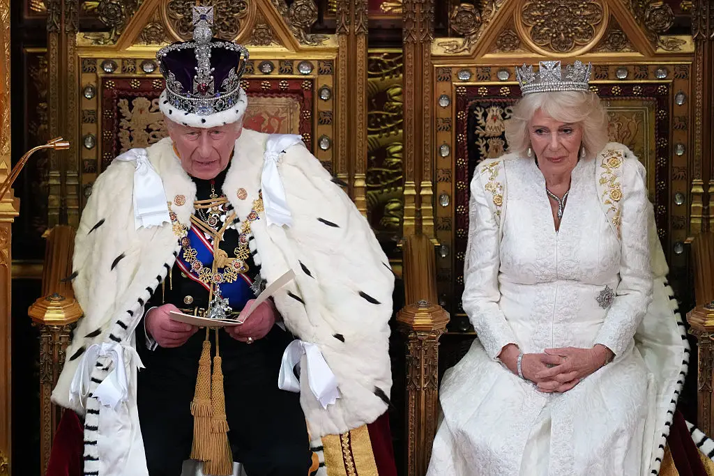 The King's speech lasted around 11 minutes (WPA Pool/Getty Images)