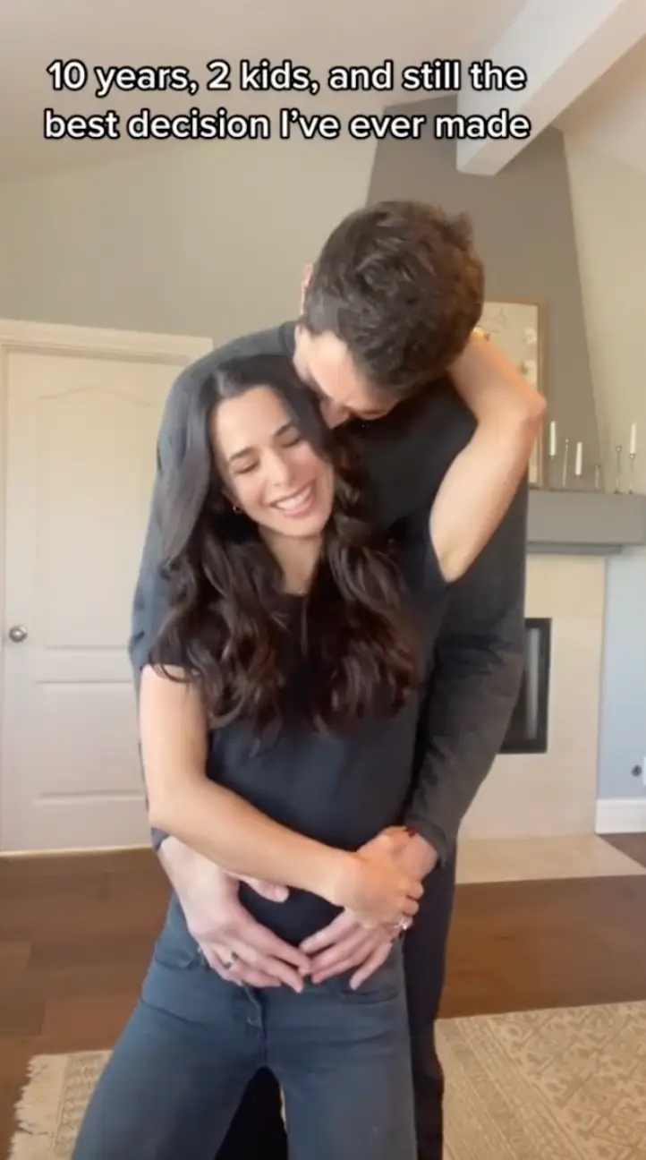 The couple have been happily married for 10 years.