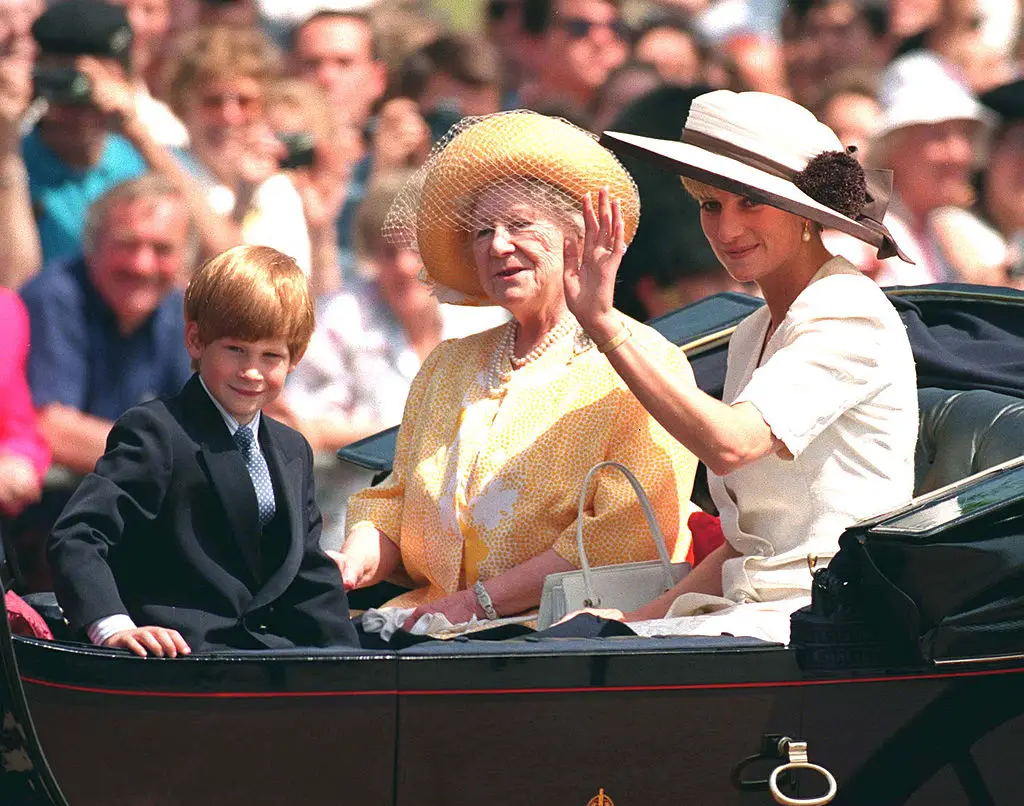 The late Queen Mother has left Prince Harry an enormous fortune (UK Press/Getty Images)