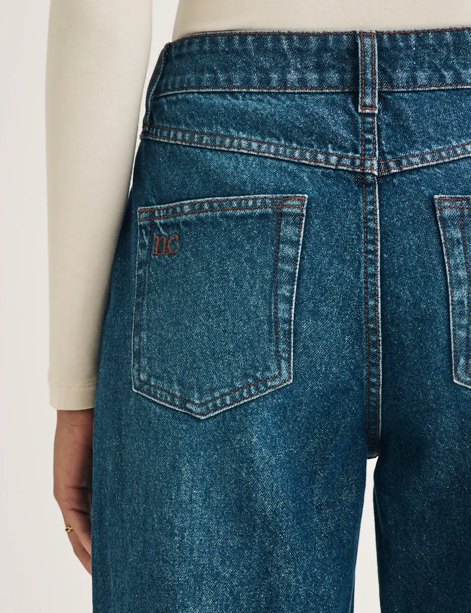 Mid Wash Denim Jeans