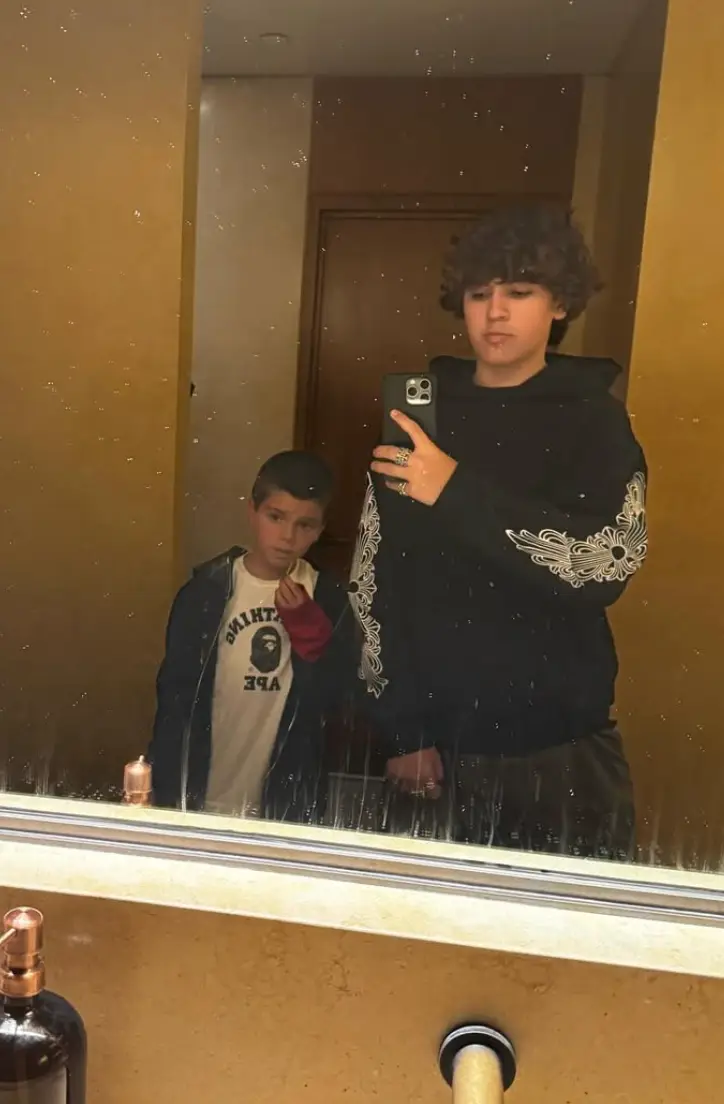 Mason, 15, is the oldest of Scott and Kourtney's three children (Instagram/@masondisick)