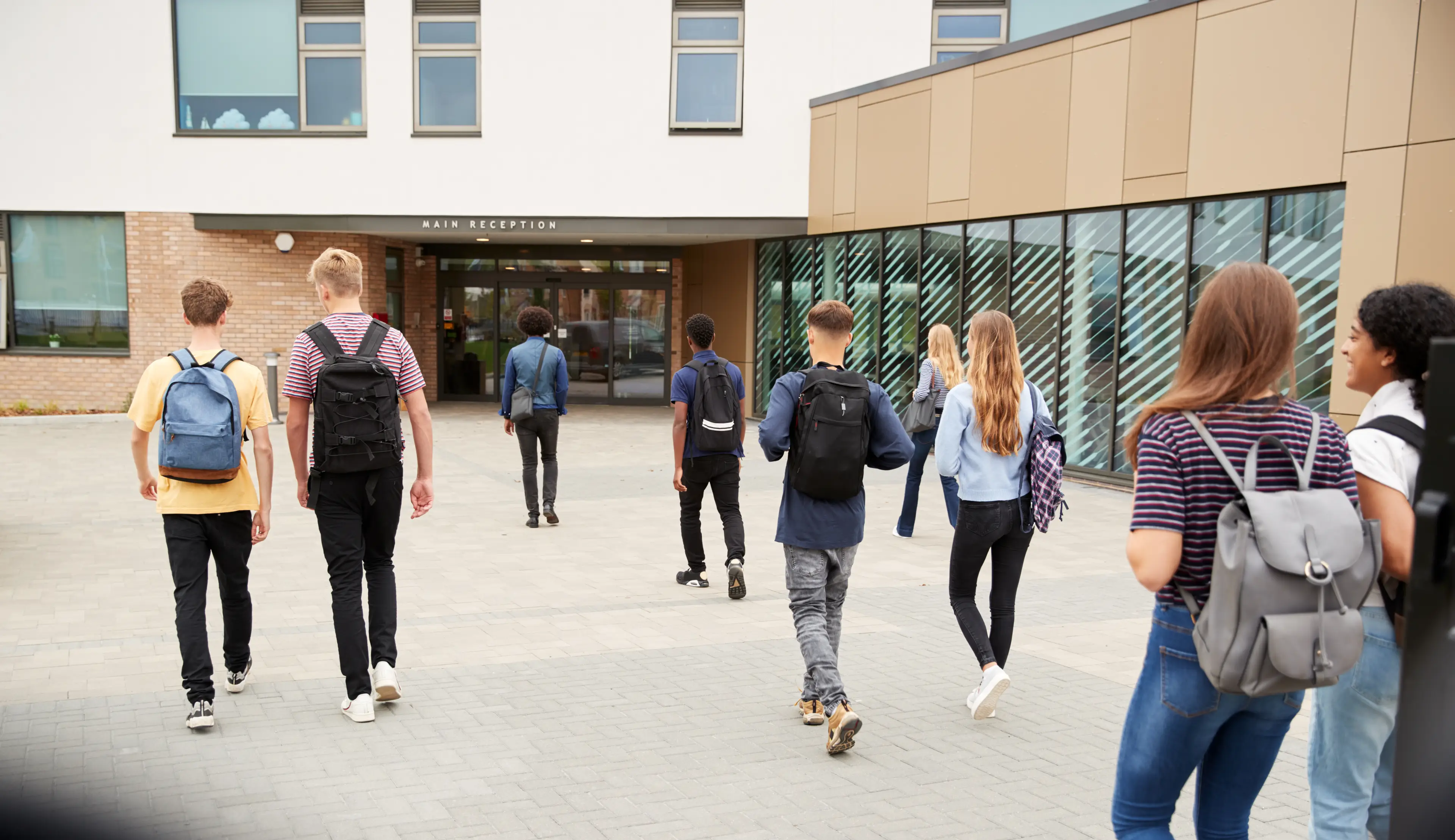 The incident took place at a school in London (Stock Image