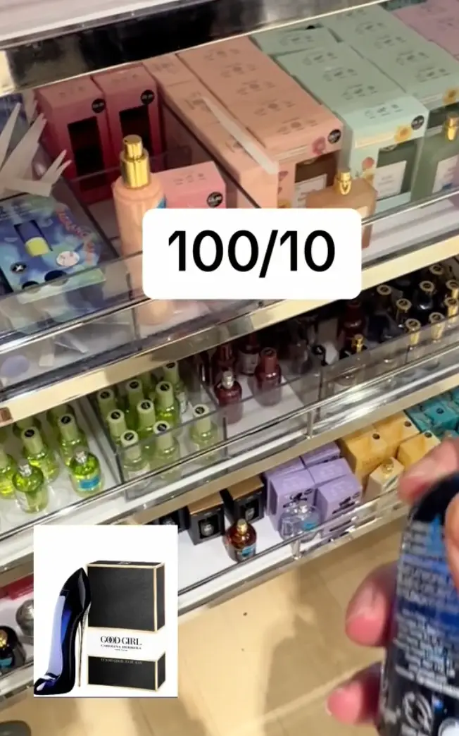 Carolina Herrera’s Good Girl was rated an impressive '100/10'.