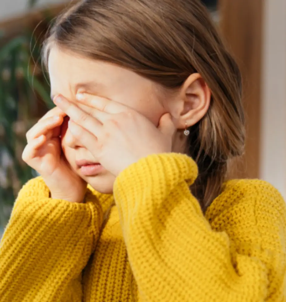 It can be so tempting and satisfying to rub your eyes but it can result in more issues. (Getty Images)