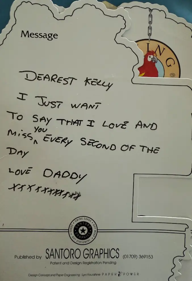 Kelly shared images of her previous birthday cards (Instagram/@kellyosbourne)