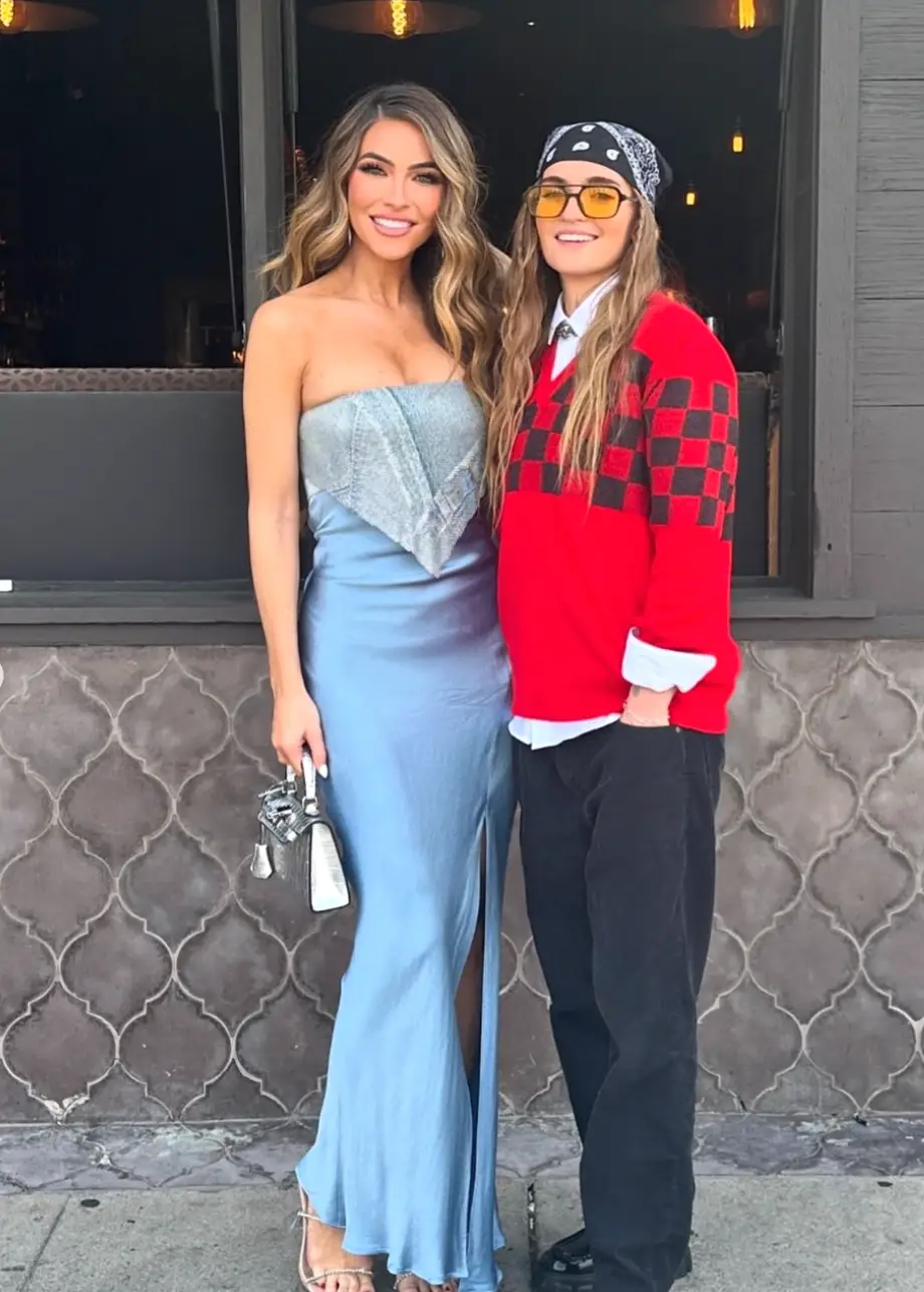 A scene with Chrishell and G was also axed (Instagram/@chrishellstause)