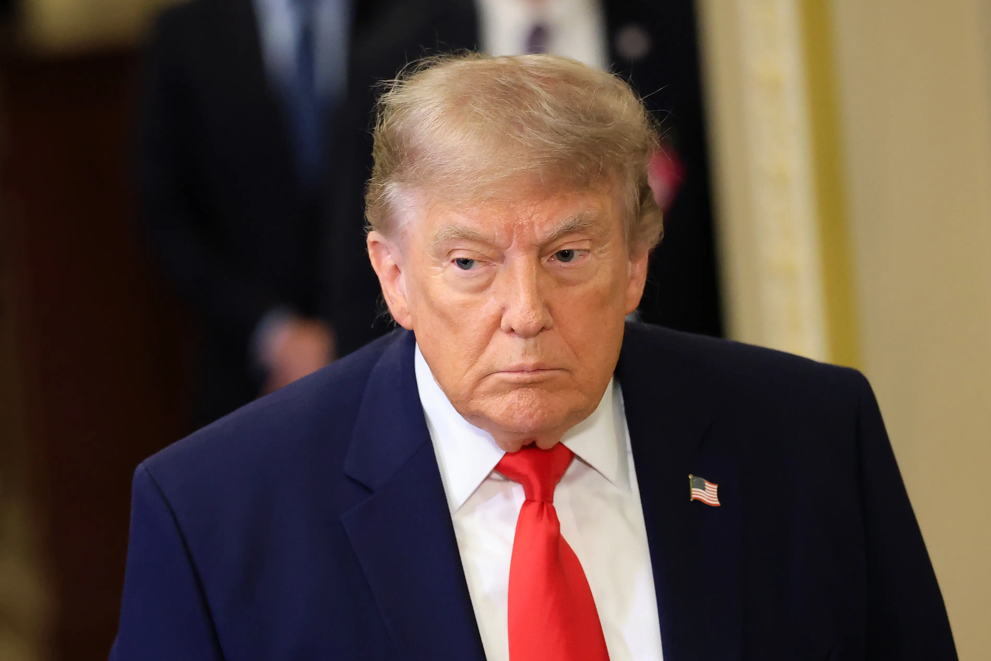 Biden called Trump 'corrupt' and a 'loser' in the fiery speech (Anna Moneymaker/Getty Images)