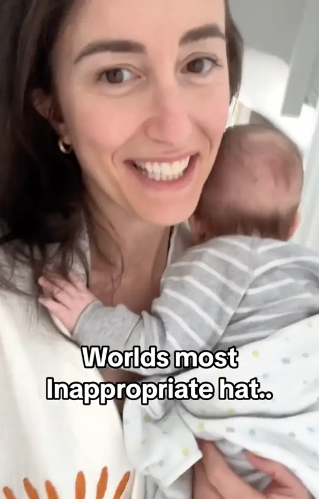 British comedian, Carla Freeman, was in stitches after making the side-splitting discovery. (TikTok/@carlafreemancomedy)