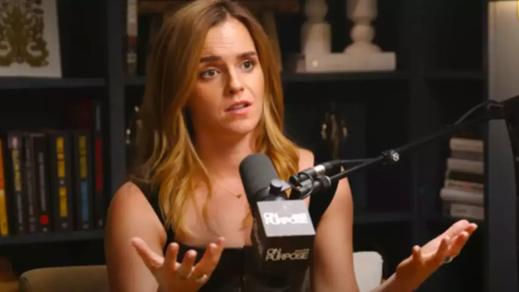 Watson explained why she could 'never cancel' Rowling in a new interview last week (The Jay Shetty Podcast)