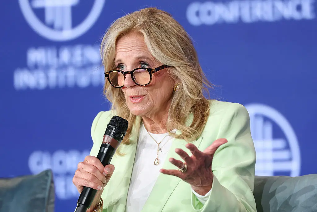 Jill Biden confessed she feared her husband was 'having a stroke' (PATRICK T. FALLON / Contributor / Getty Images)