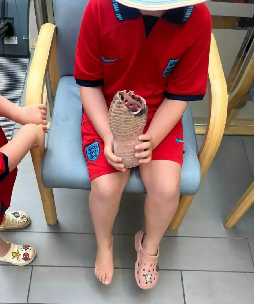 Thankfully, Olivia's daughter was not injured.