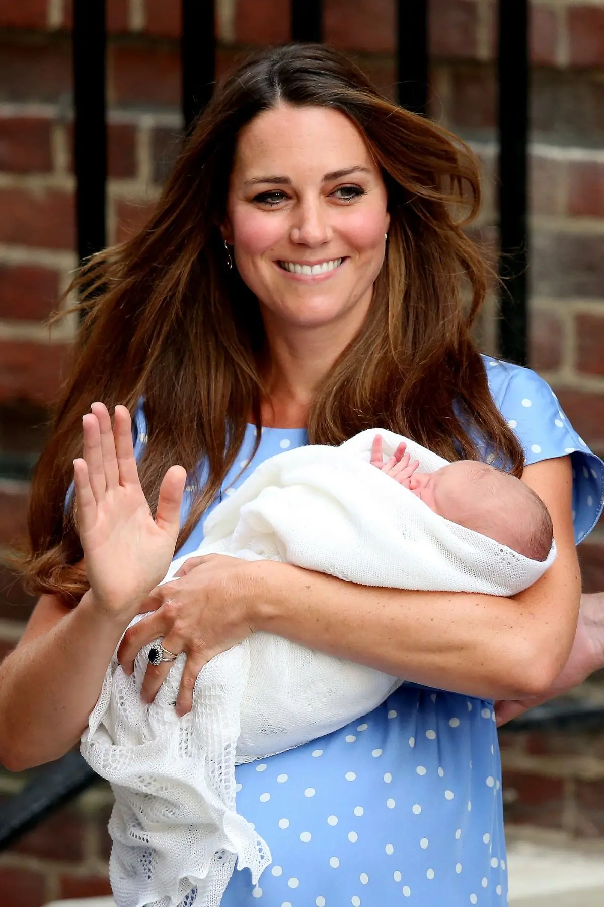 Kate was pregnant with Prince George when she was admitted to the hospital in 2012 (John Phillips/UK Press via Getty Images)