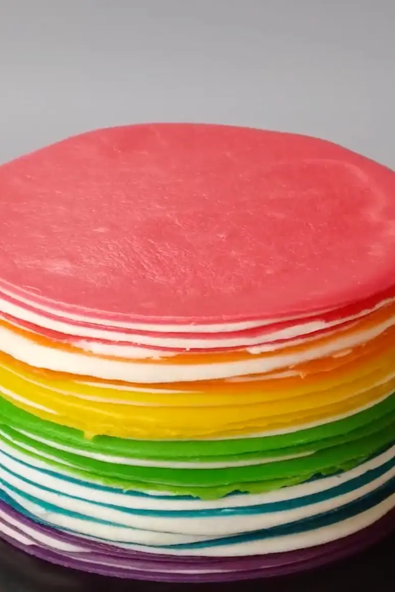 These pancake stacks look almost too good to eat. (