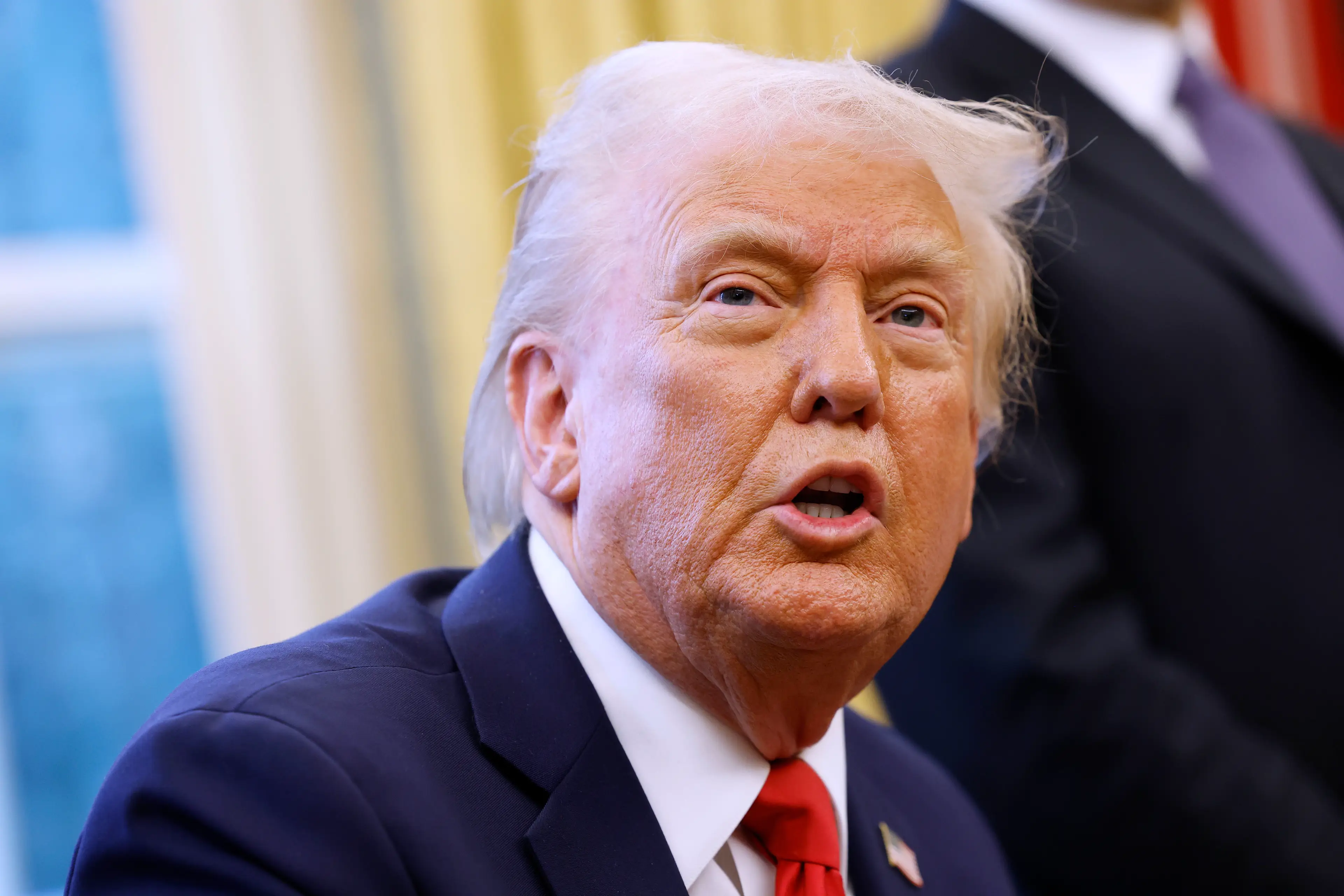 Donald Trump would be attending this weekend's game (Anna Moneymaker/Getty Images)