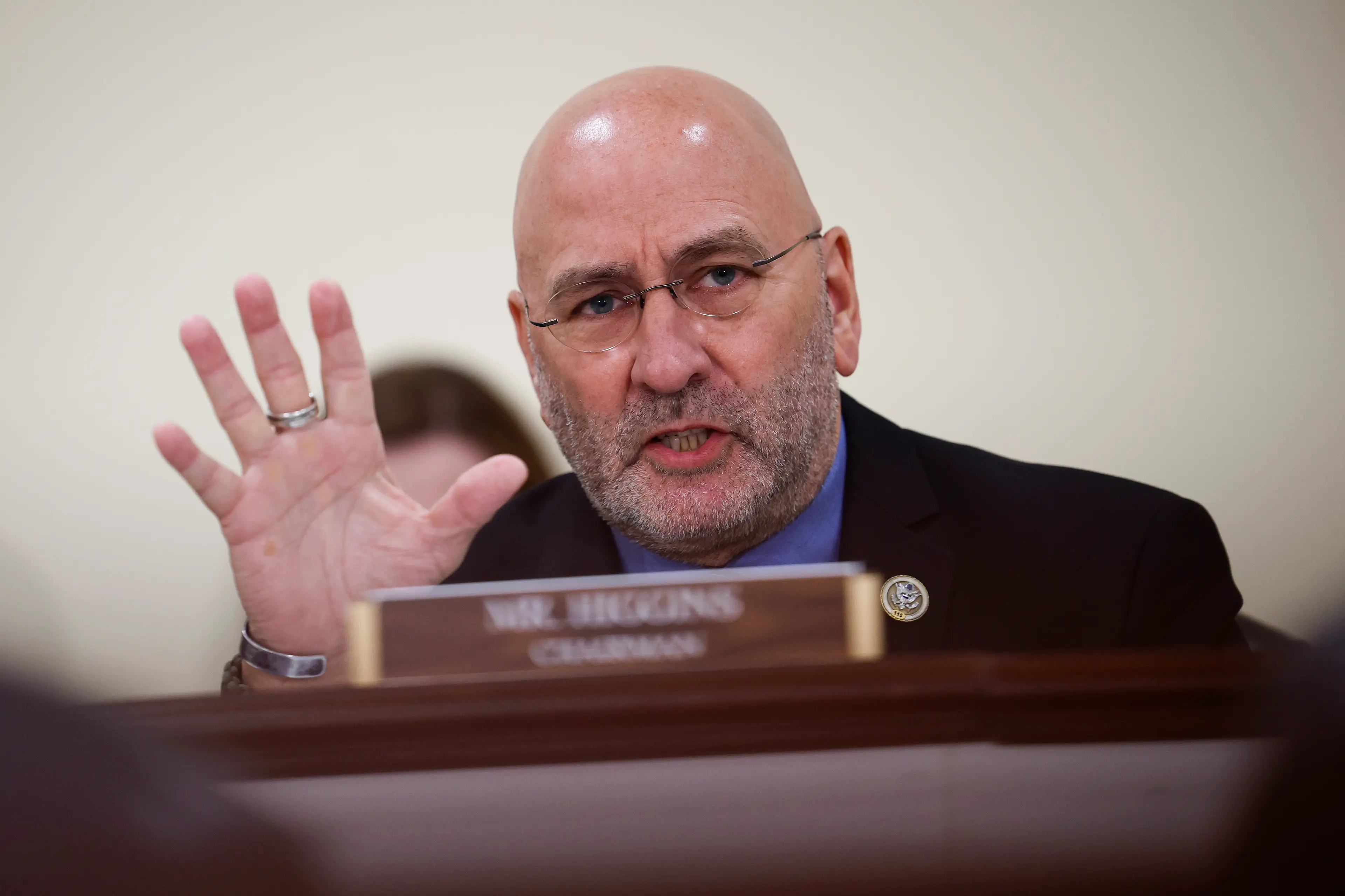 Clay Higgins was the only person to vote against releasing the Epstein files (Kevin Dietsch/Getty Images)