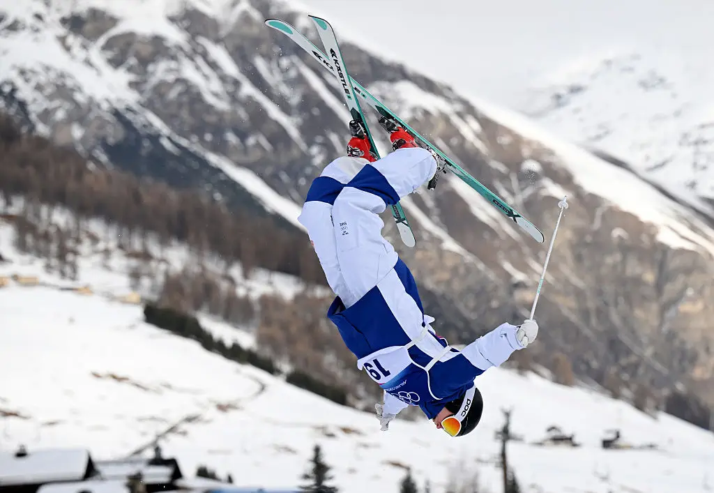 The Team Sweden Olympian competed in the Women's Moguls Qualification (Hannah Peters / Staff / Getty Images)