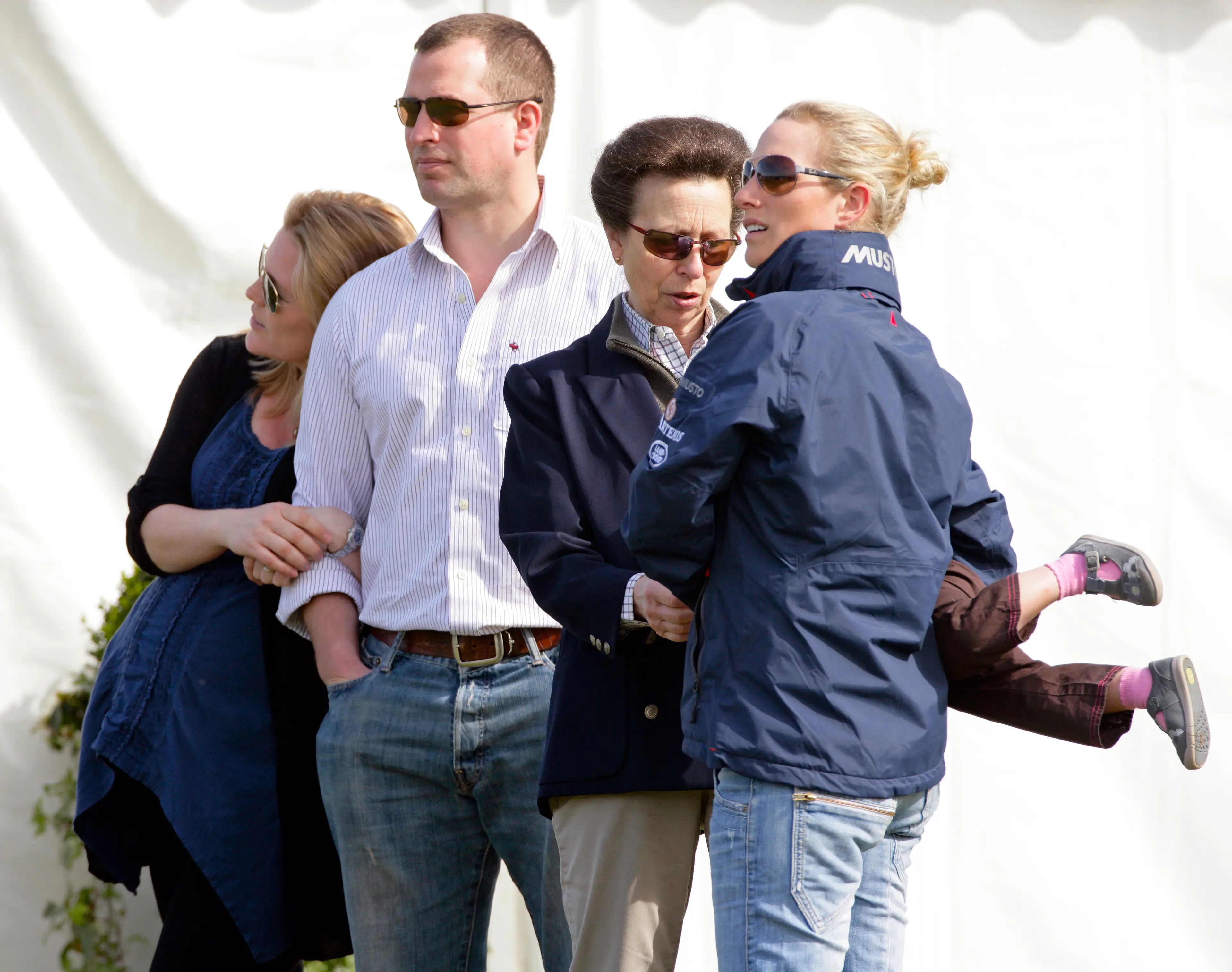 Princess Anne is mother to Peter Phillips and Zara Tindall (Indigo/Getty Images)