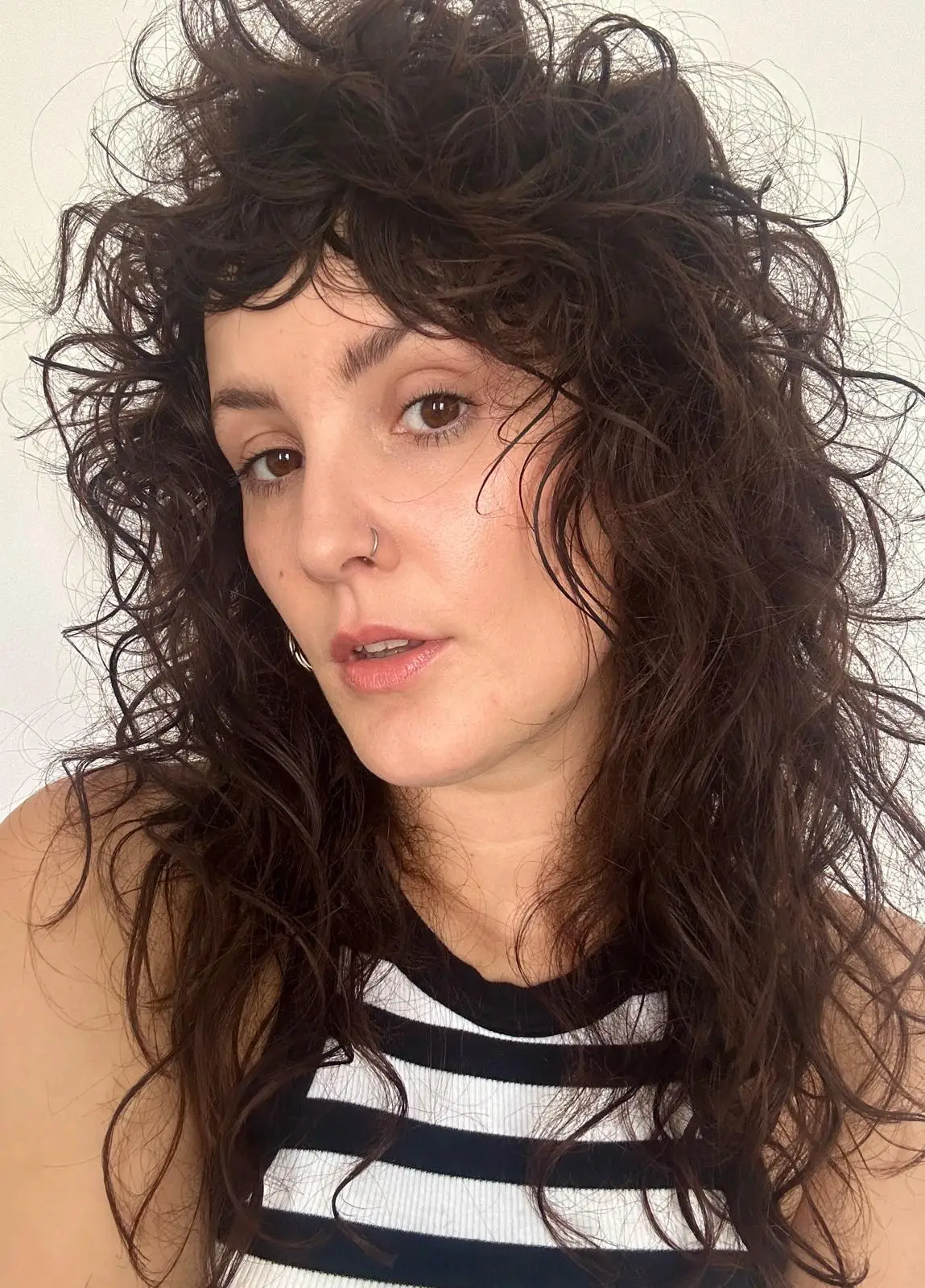 Bec Armitage said that she 'loves' the hairdressing industry (Supplied)